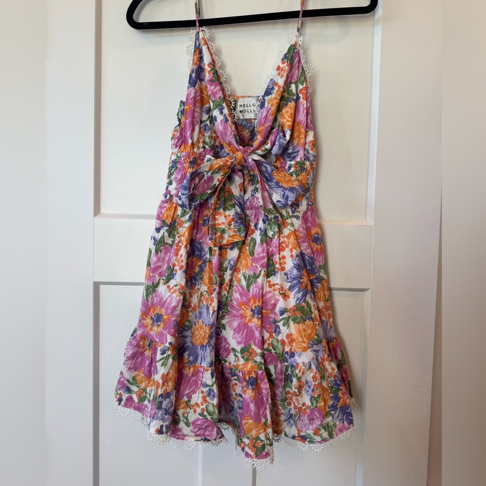 Hello Molly | colorful floral mini sundress - S/US 4